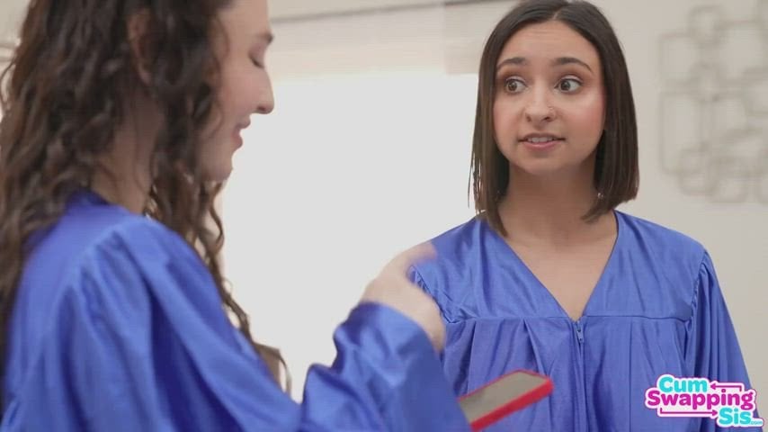 Hailey Rose Liz Jordan Our Graduation Present Nude Porn Video