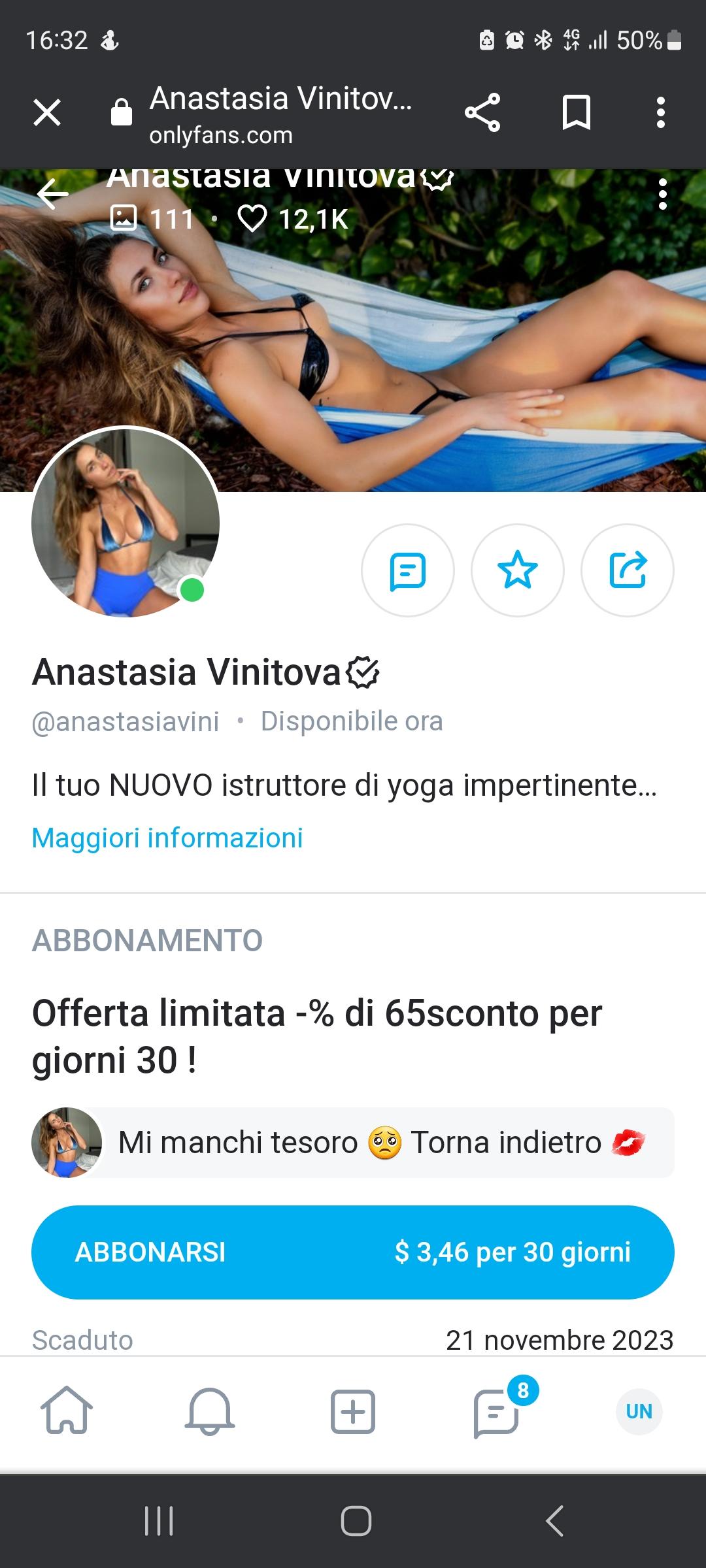 Anastasia Vinitova Onlyfans Girl Nude Sexy Photos 0 RealPornClip