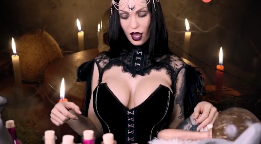 Amy ASMR witch Joi video from Patreon