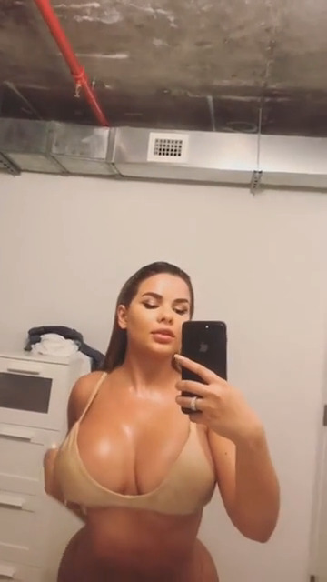 Anastasiya Kvitko Showing Her Big Tits