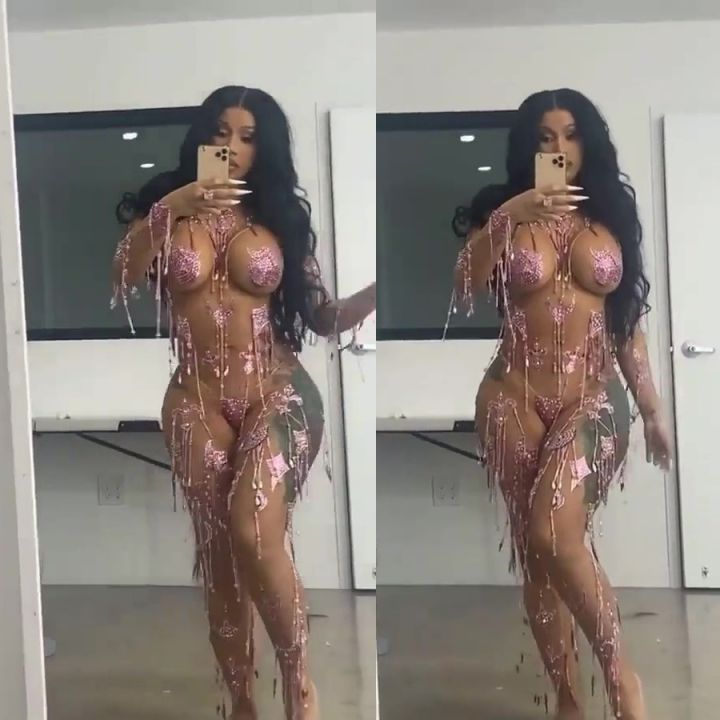 Cardi B Bikini Cosplay Sexy Dance Video Leaked