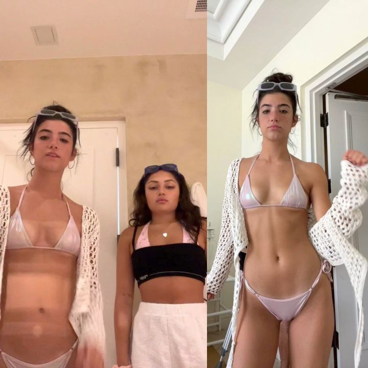 Charli D’Amelio Bikini Camel Toe Nude Video Leaked