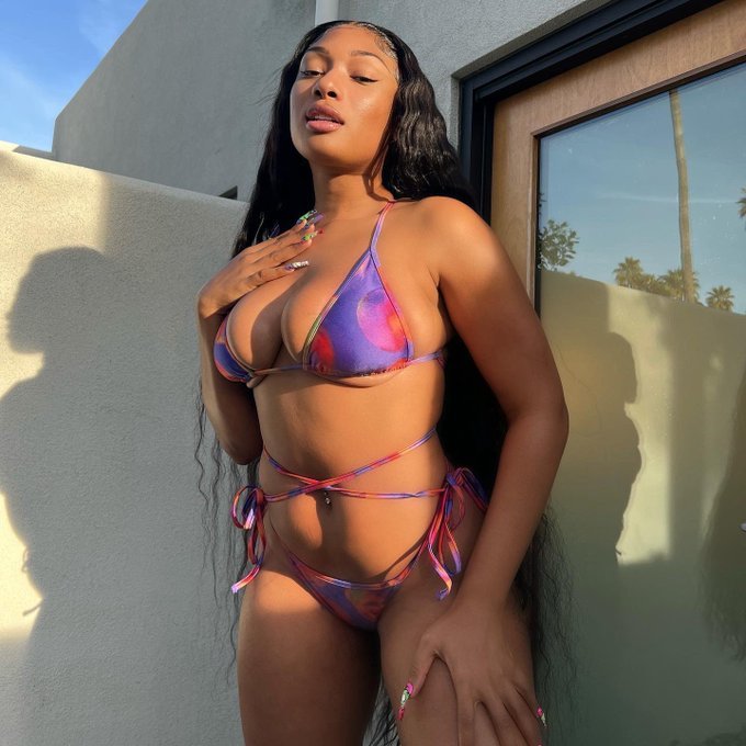 Megan Thee Stallion Hot in Bikinis Photos