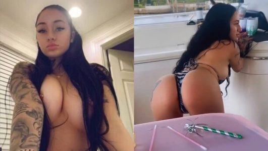 Bhad Bhabie Livestream See Through Nude Sexy Video