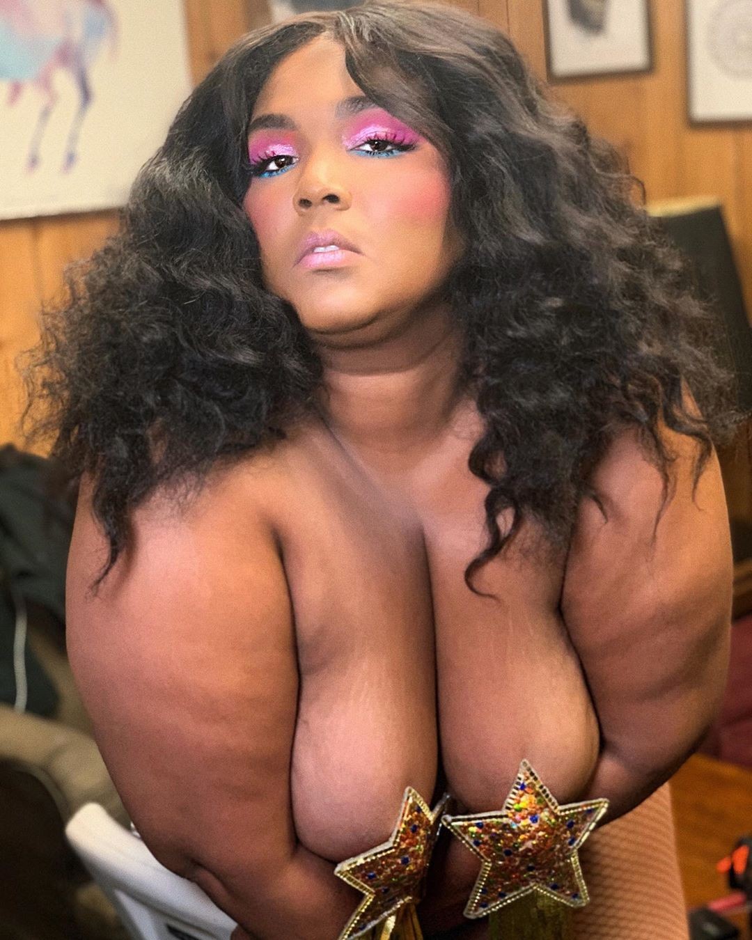 Lizzo Nude And Sexy Photos Fat Ass and Boobs (3)