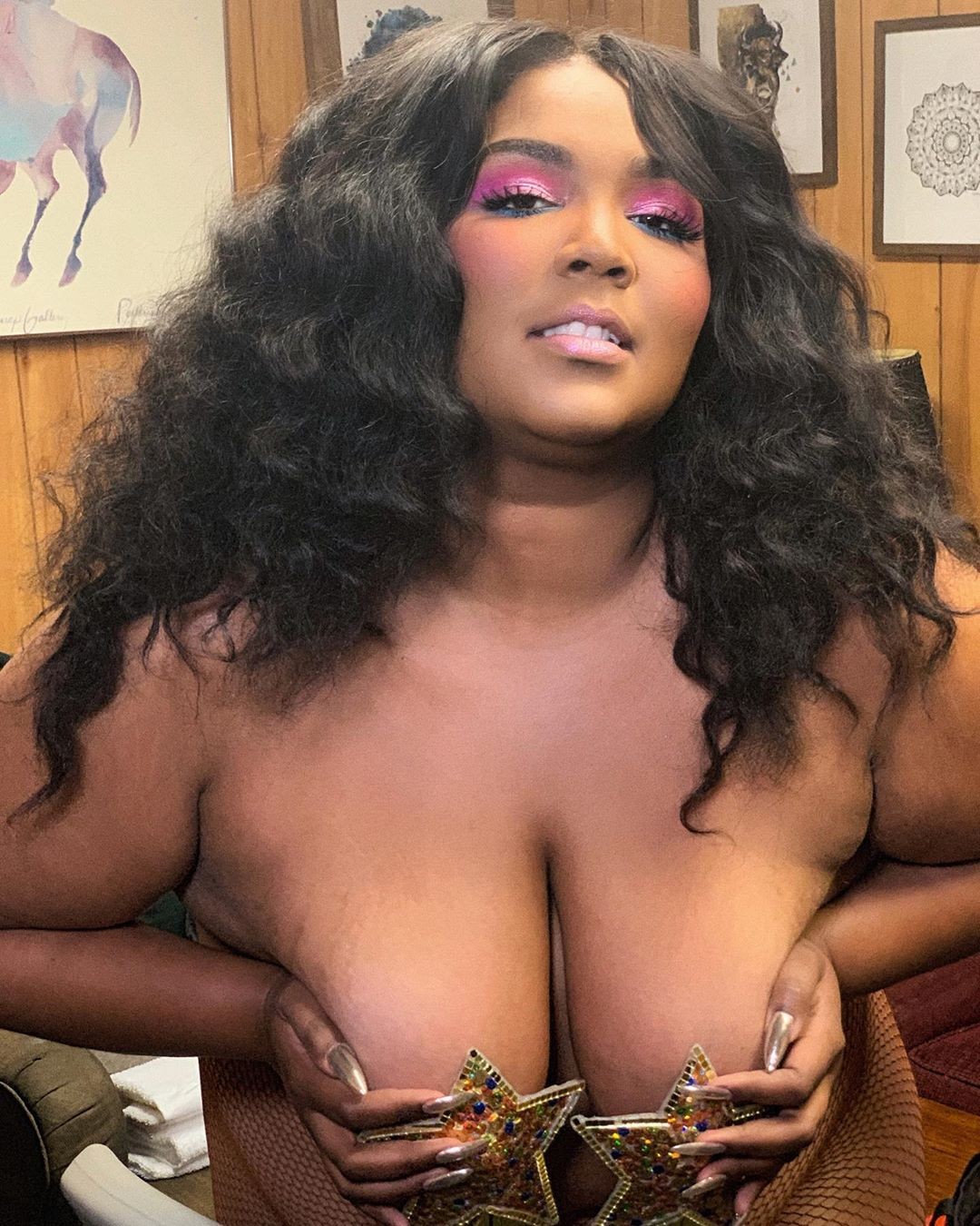 Lizzo Nude And Sexy Photos Fat Ass and Boobs (4)