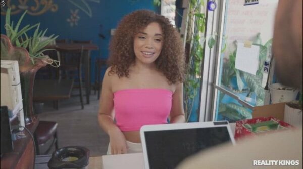 Extra Cream At the Coffee Shop – Nude Porn Video