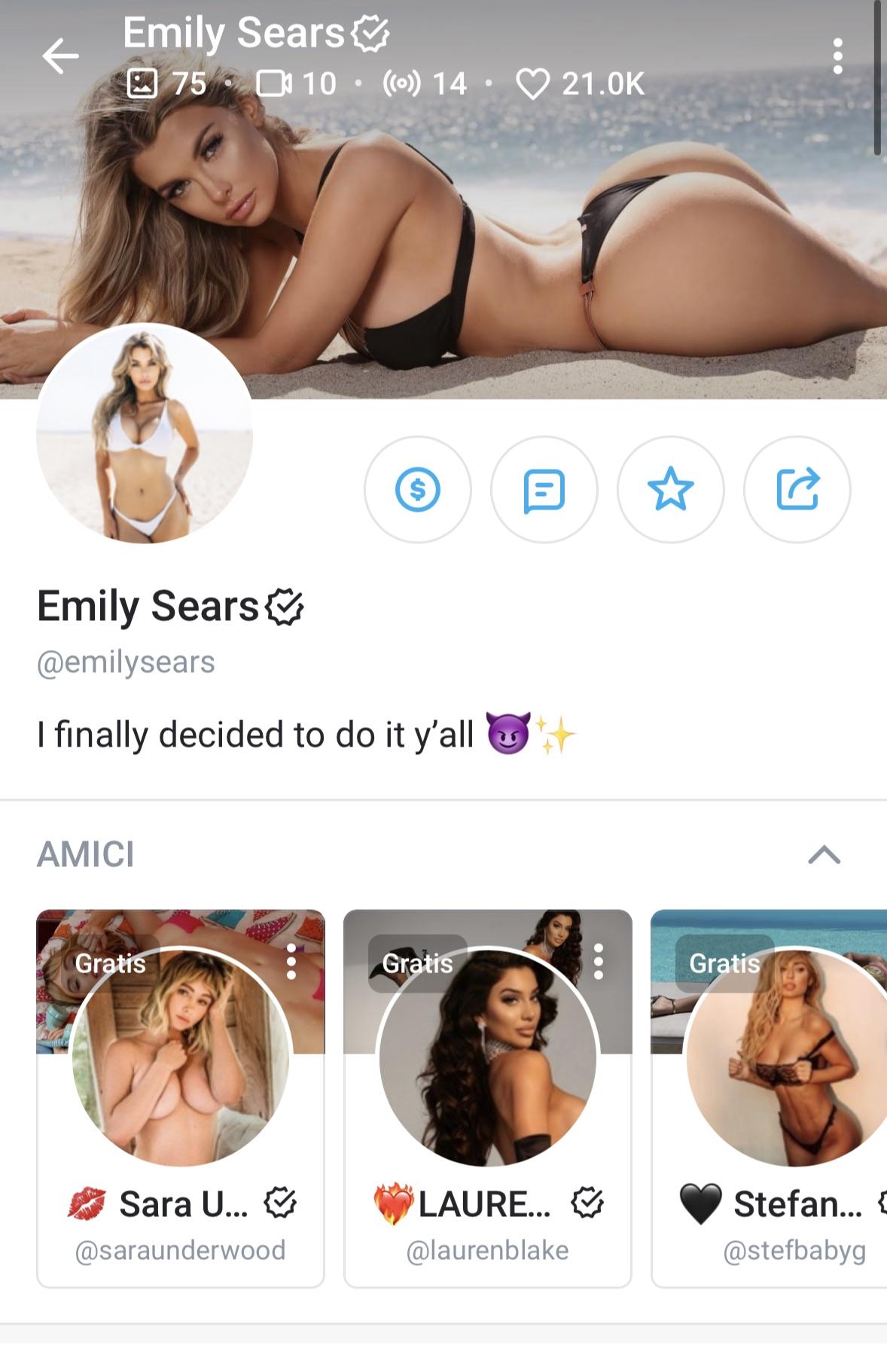 Emily sears – Onlyfans Girl Nude Sexy Photos Leaked –