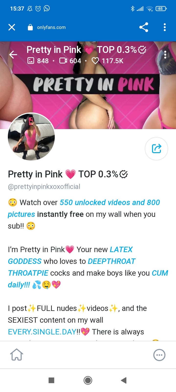 PRETTY IN PINK – Onlyfans Girl Nude Sexy Photos Leaked