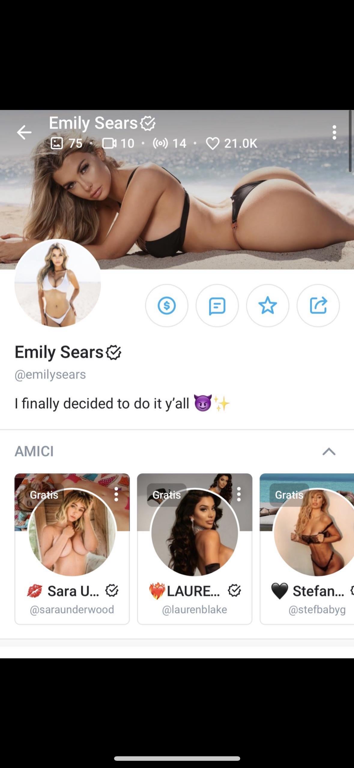 Emily sears – Onlyfans Girl Nude Sexy Photos Leaked –