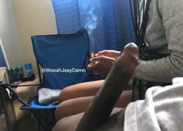 Smoke With Me ? Black on Black Porn Sex Video