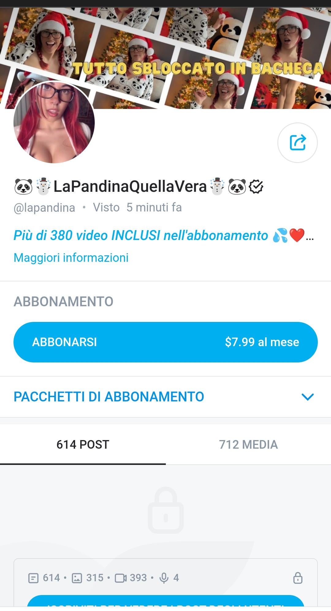 LaPandina /RadioPornoPanda – Onlyfans Girl Nude Sexy photos – 4