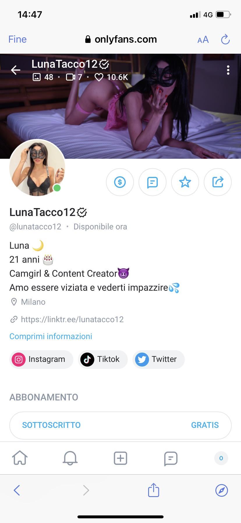 Luna tacco 12 – Onlyfans Girl Nude Sexy Photos Leaked