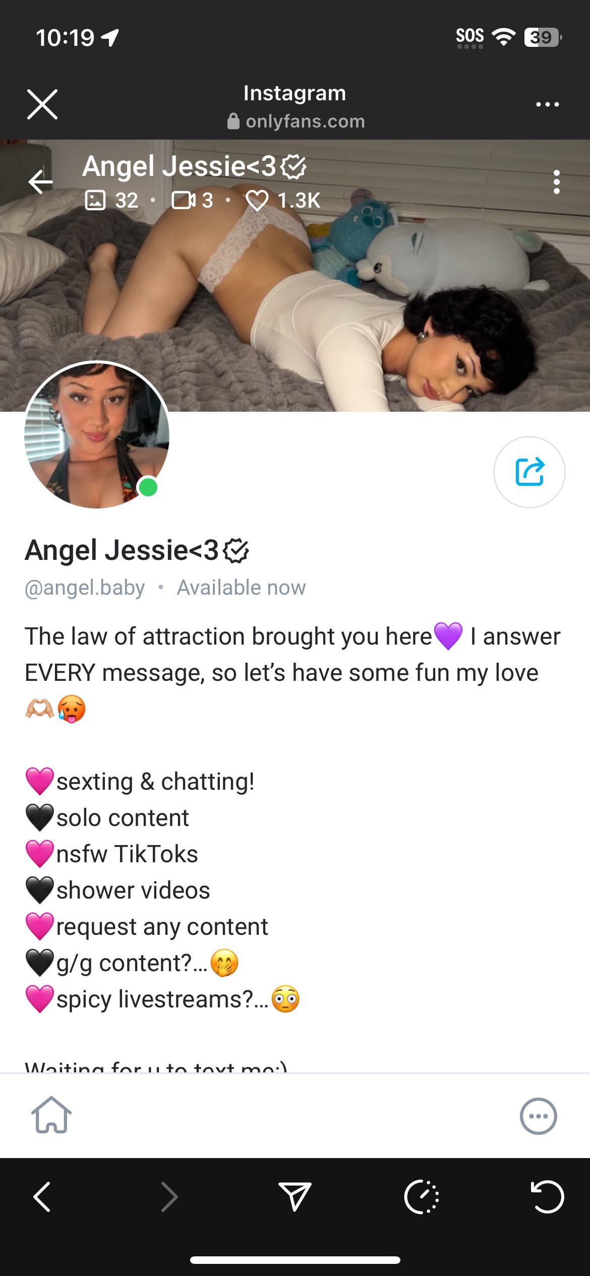 Angel jessie onlyfans leak