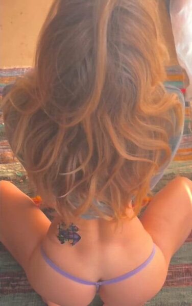 sojourncouple Showing Her Ass Nude Video leaked – 103
