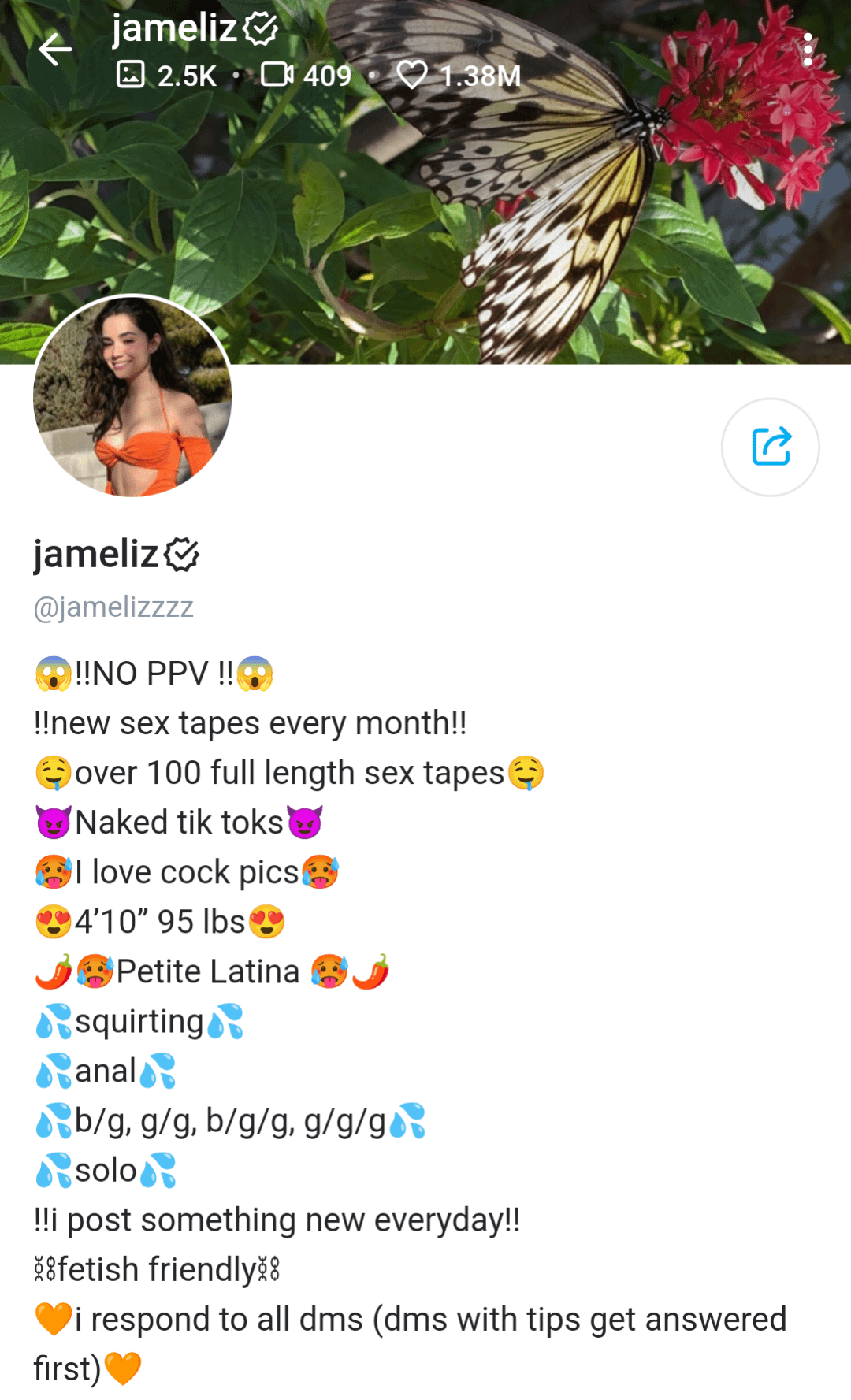 Jamelizzz - Onlyfans Girl Nude Sexy Photos Leaked - 23 - RealPornClip.Com