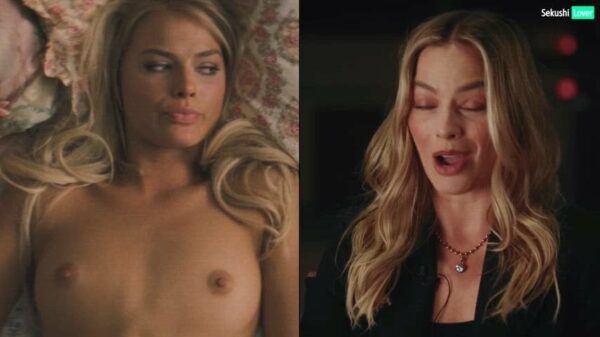 Margot Robbie Clothed vs Unclothed Nude Sexy Video Leaked –