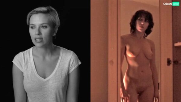 Scarlett Johansson Clothed vs Unclothed Nude Sexy Video Leaked –