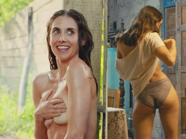 Alison Brie in “Freelance” Nude Sexy Video Leaked – 99