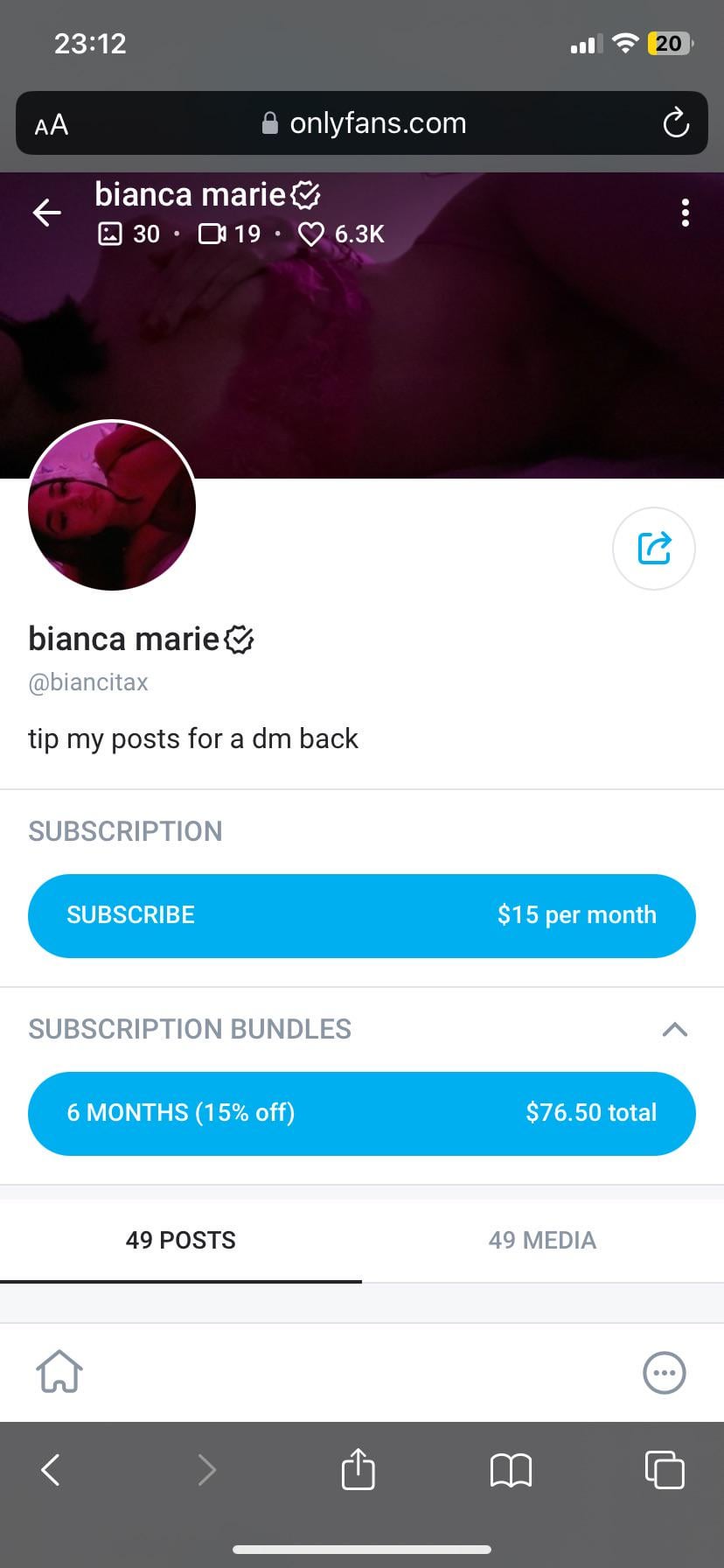 Bianca Marie – Onlyfans Girl Nude Sexy photos – 4