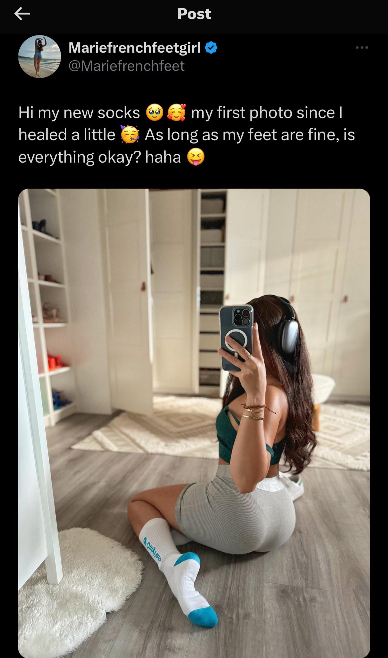 Mariefrenchfeetgirl – Onlyfans Girl Nude Sexy photos – 3
