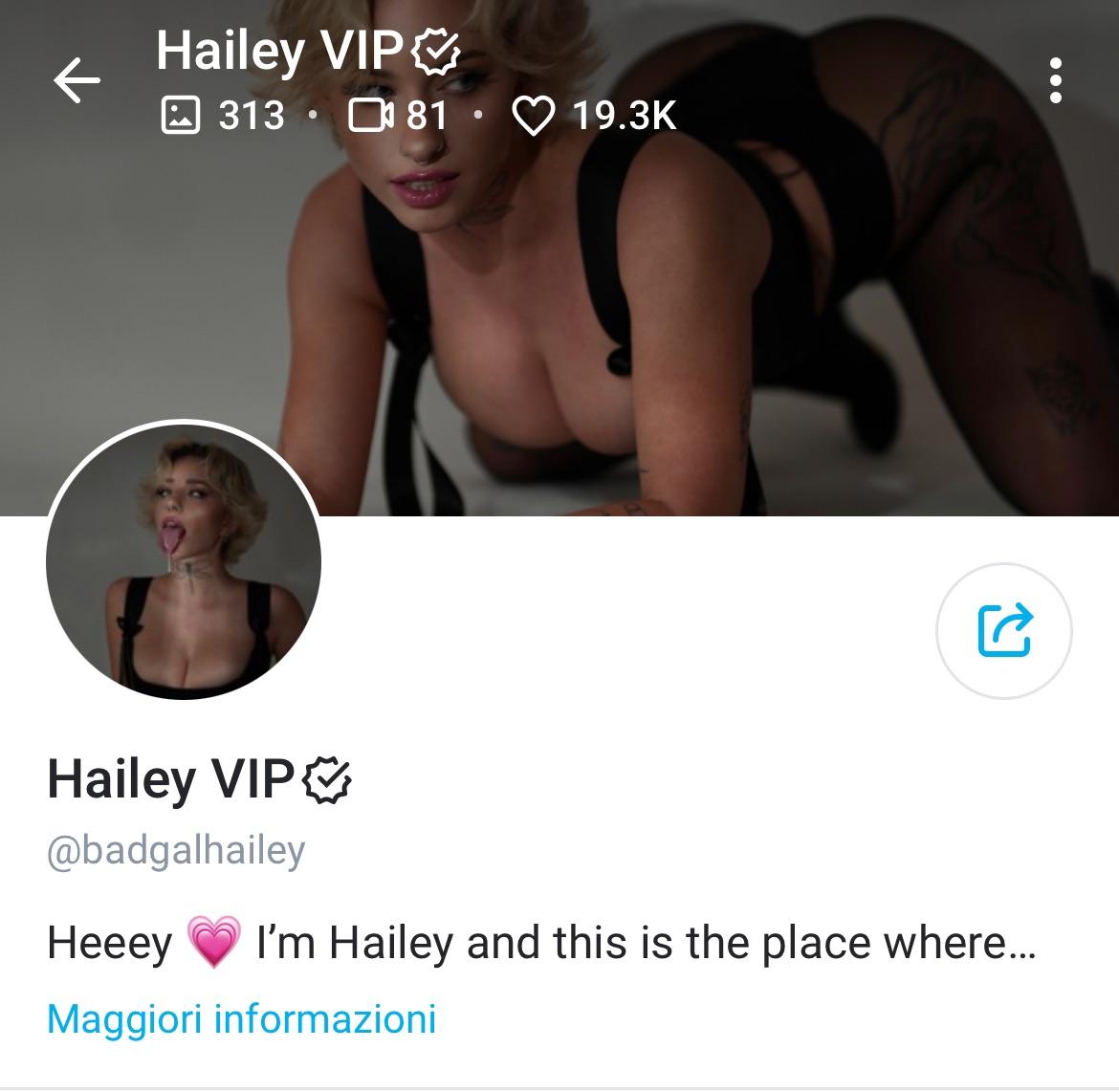Hailey VIP – Onlyfans Girl Nude Sexy Photos Leaked –