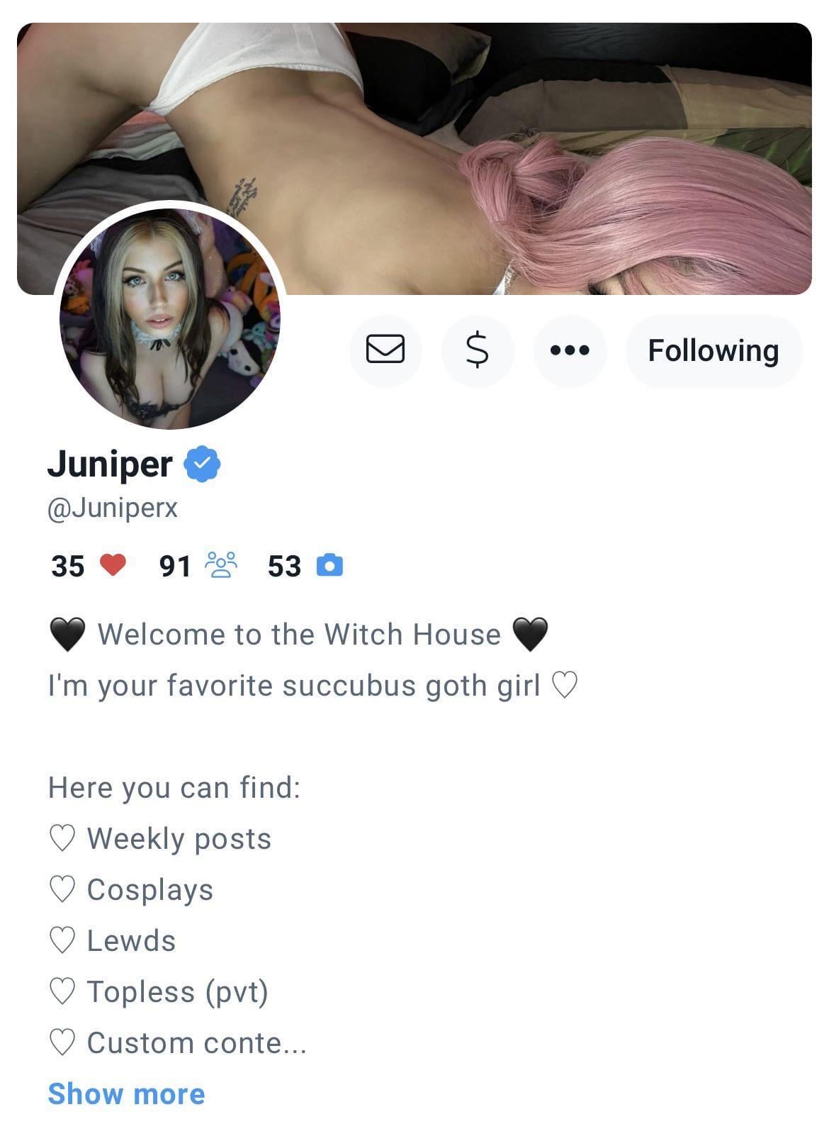 juniper (fansly) – Onlyfans Girl Nude Sexy photos – 3