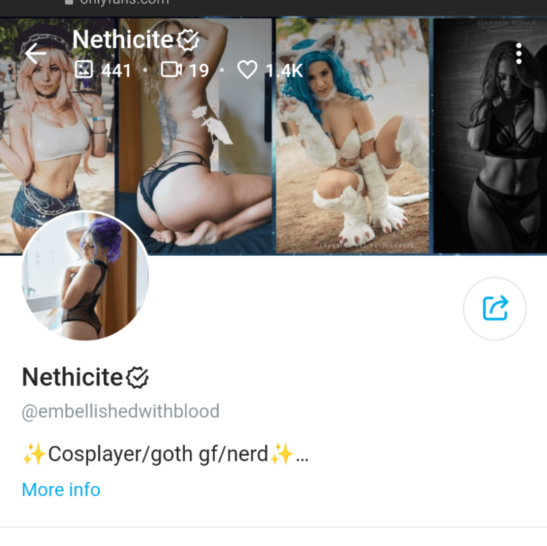 Would be great if you can source her content !