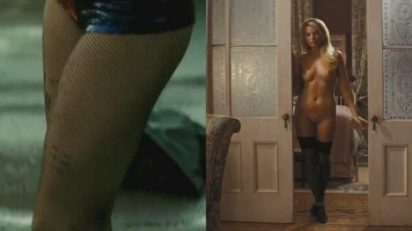 Margot Robbie – Supervillain Dressed vs Undressed Nude Sexy Video
