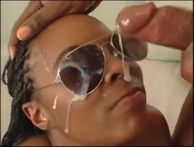 Blast on her glasses Black on Black Porn Sex Video
