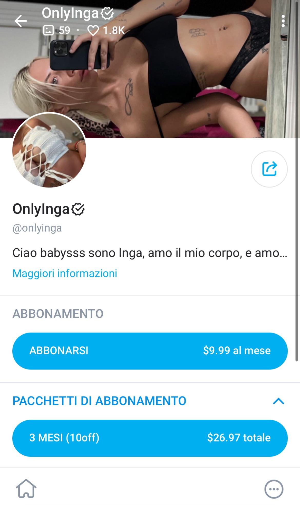 onlyinga – Onlyfans Girl Nude Sexy Photos Leaked – 3