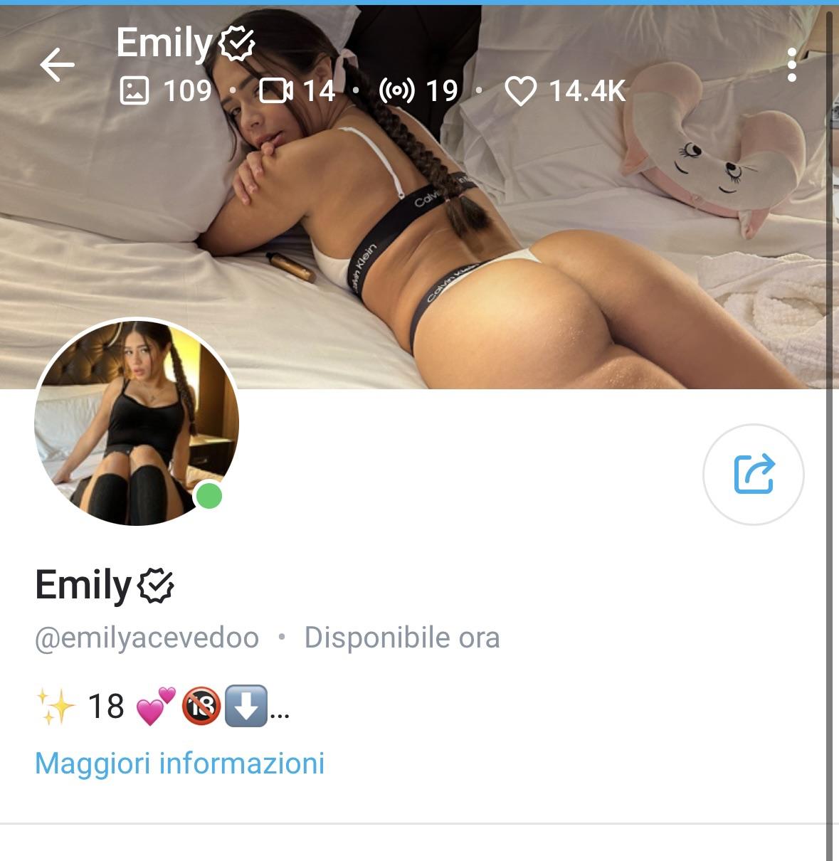 Emilyacevedoo – Onlyfans Girl Nude Sexy photos – 11