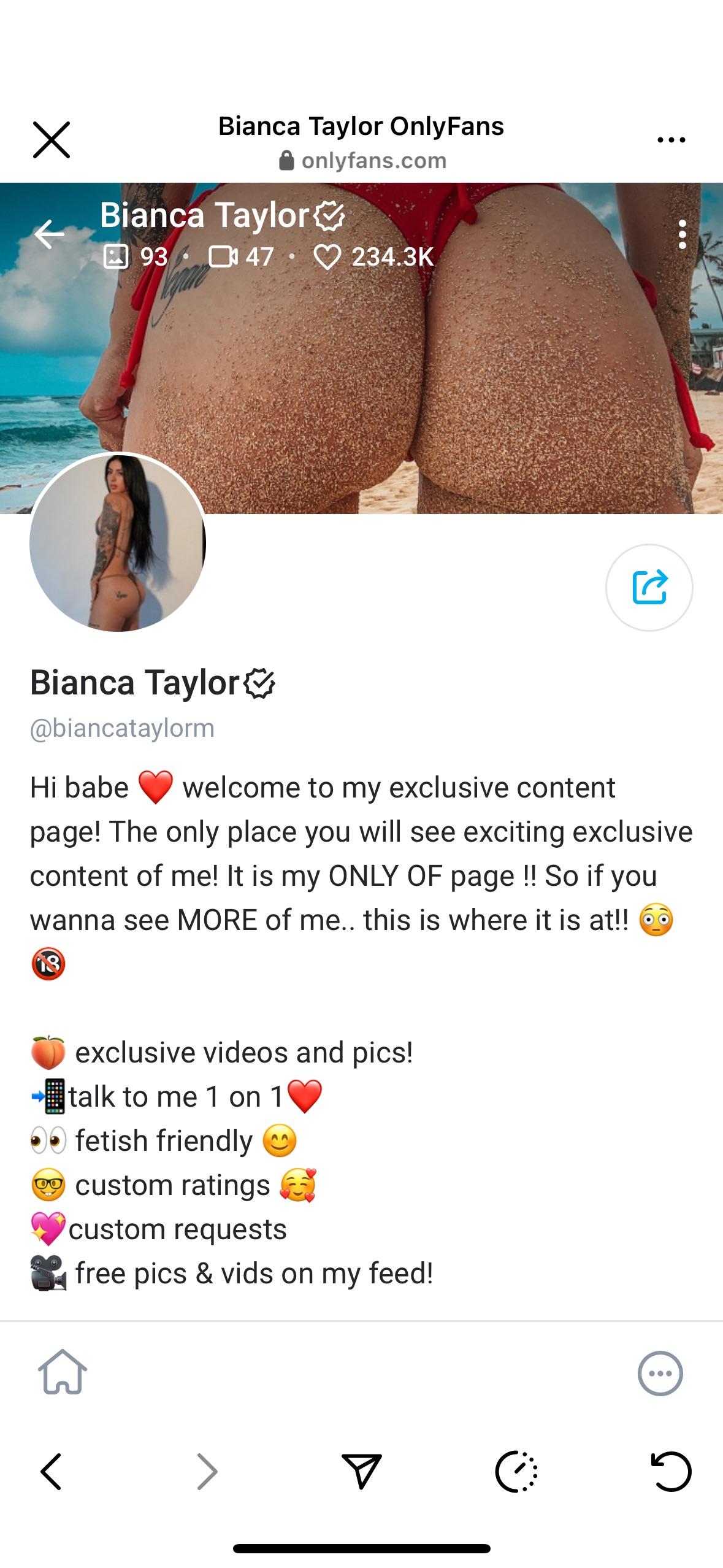 @biancataylorm – Onlyfans Girl Nude Sexy photos – 3