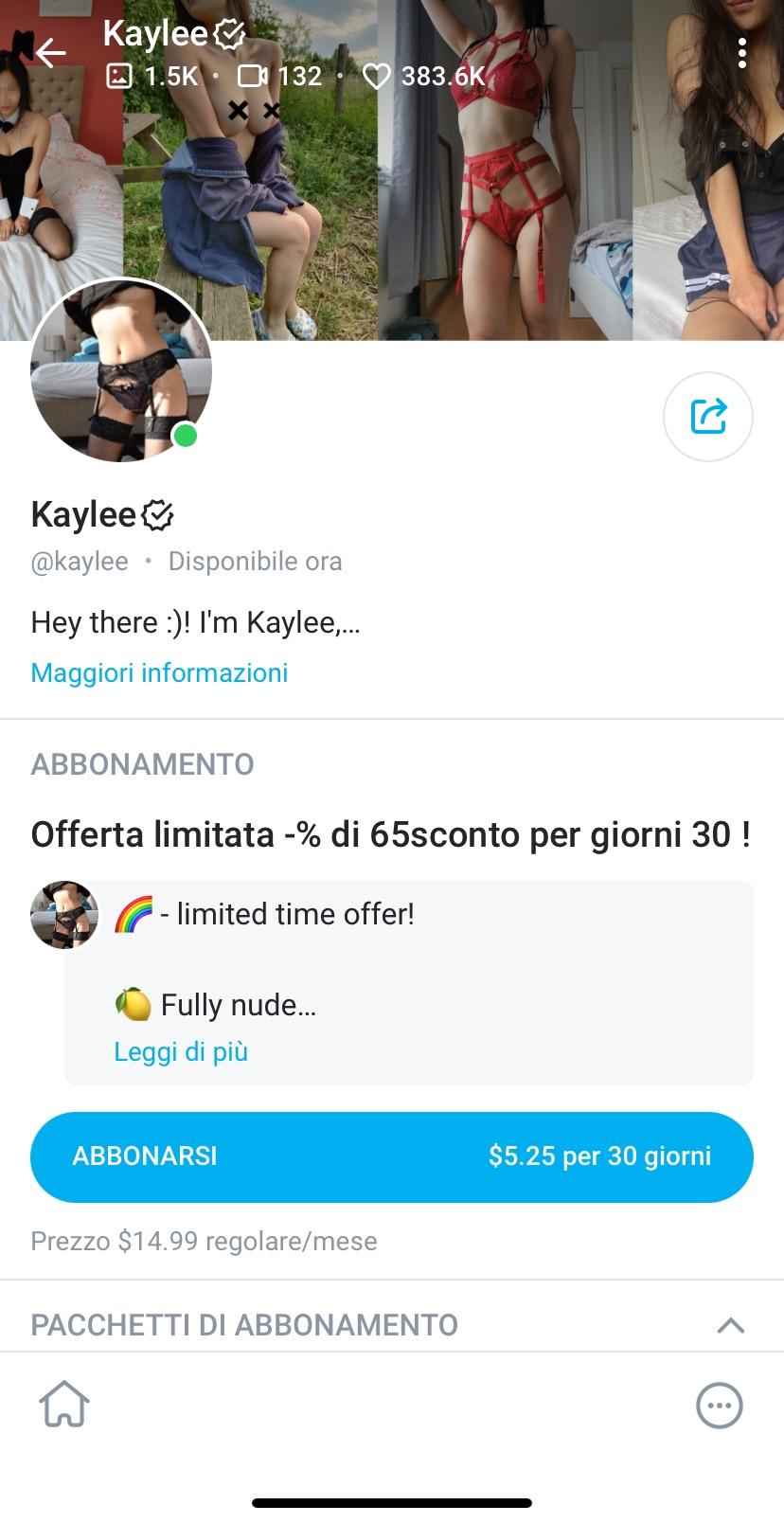 Kaylee – Onlyfans Girl Nude Sexy Photos Leaked – 3