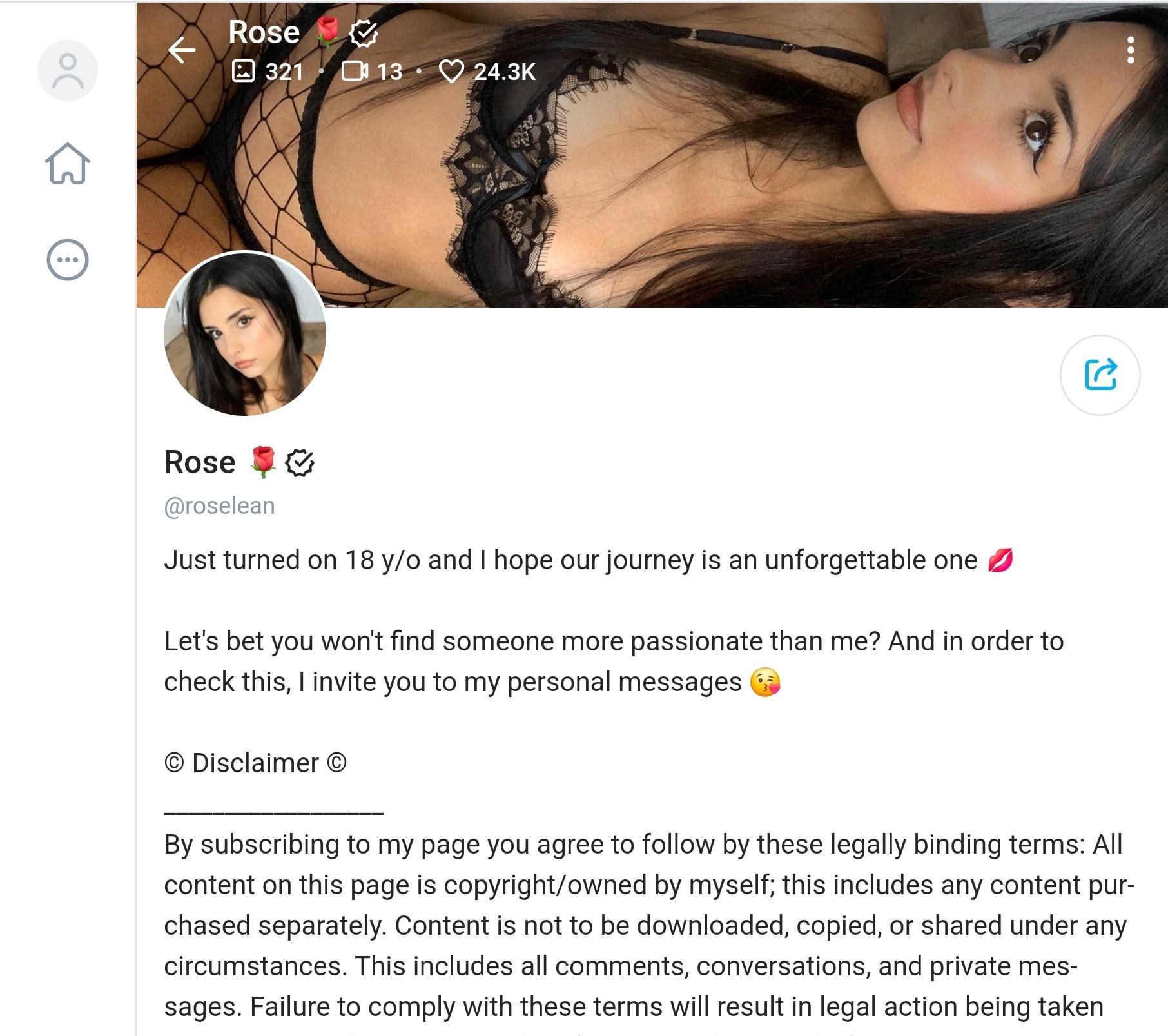 @Roselean – Onlyfans Girl Nude Sexy photos – 5