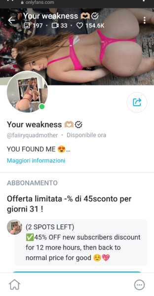 Your Weakness – Onlyfans Girl Nude Sexy photos – 1