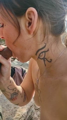 Finished him on the side of a cliff – Cumshot