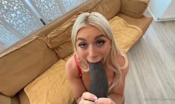 Blonde sucking a big dick Big Dick Porn Sex Video