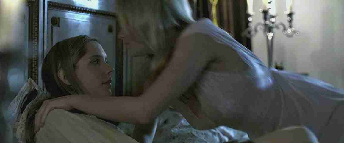 [Topless] India Lillie Davies (Nude Debut-Breasts) & Christine Prouty in Dracula: The Original Living Vampire (2022)