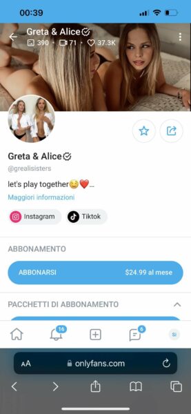 Grealisisters – Onlyfans Girl Nude Sexy Photos Leaked – 1