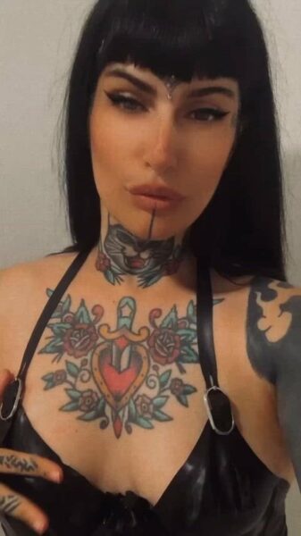 gotike Goth Onlyfans Girl Nude Porn Video Leaked – 69