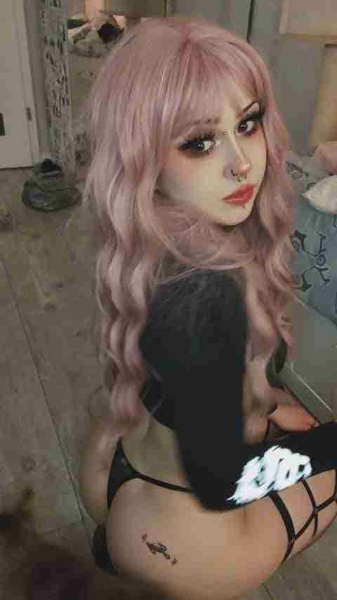 rosie_sweetheart Goth Onlyfans Girl Nude Porn Video Leaked – 321