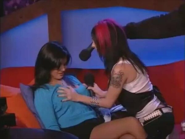 Sunny Leone Groped Live on The Howard Stern Show Nude