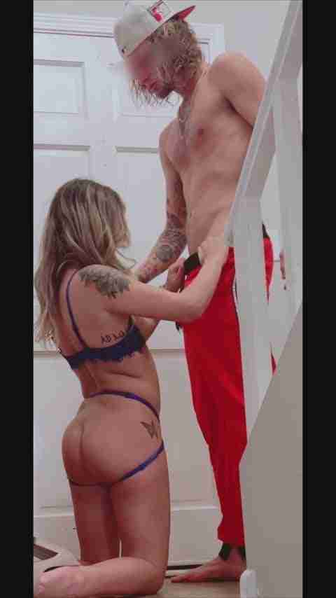 hes so hot i couldnt wait to suck his cock
