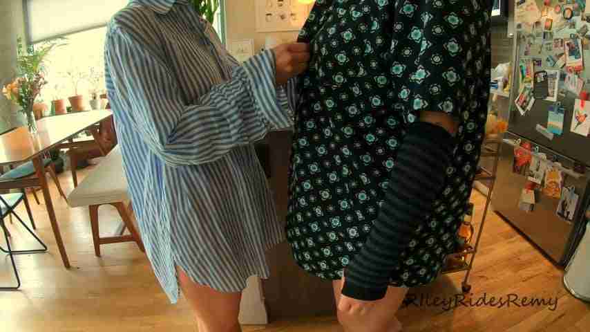 Having fun with a couple hot curvy MILF’s in the