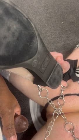 BBC hogties sissy and gets ready to dominate. BBC Porn