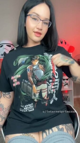 internetprincxss Showing Her Big Tits Nude Video Leaked – 180