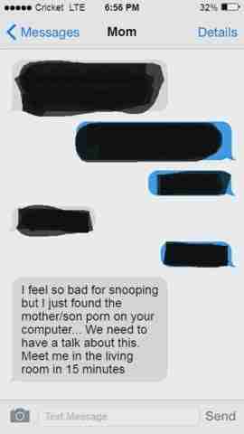 Huge ass mom seduces & fucks son after finding his