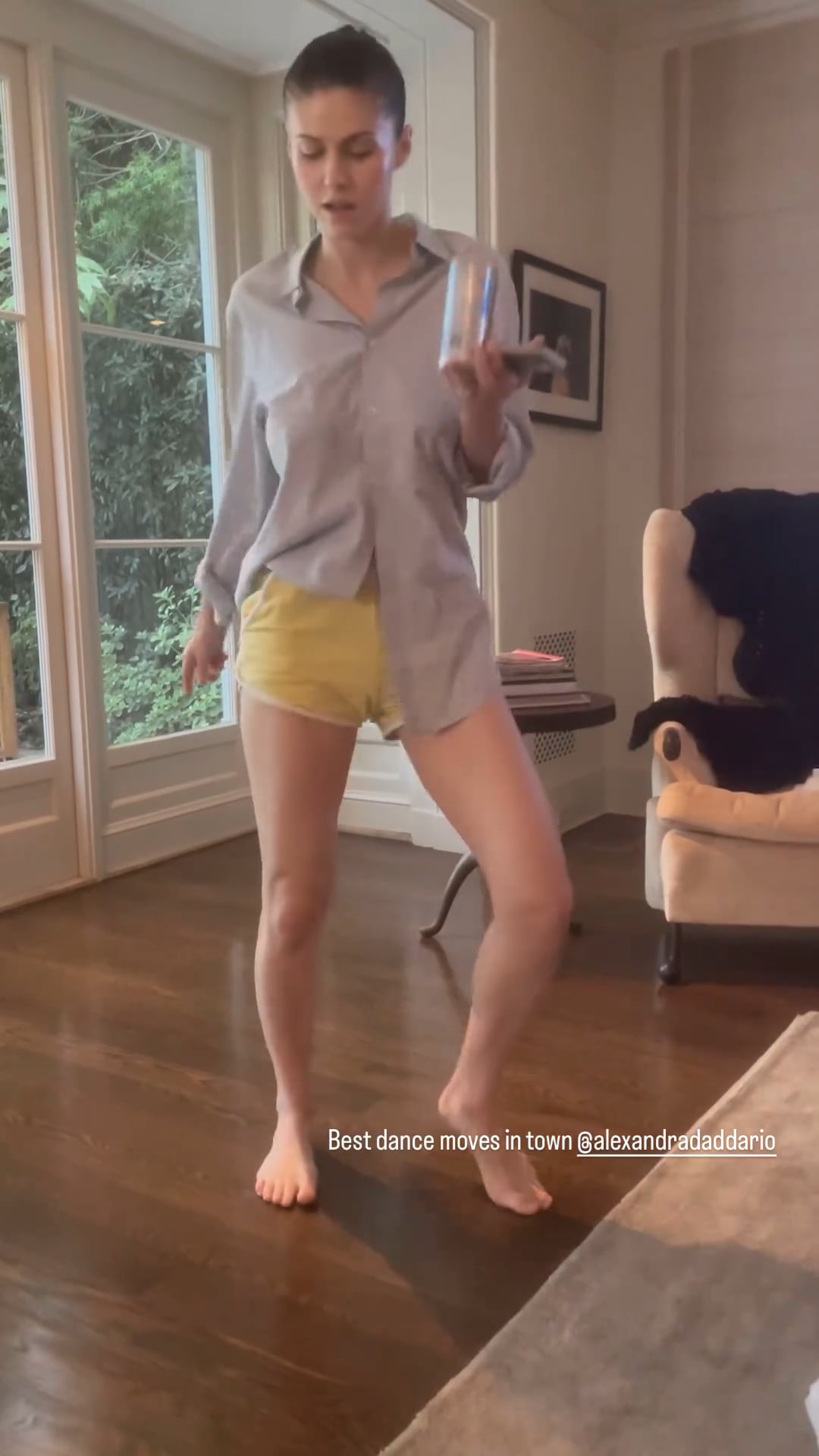 Alexandra Daddario dancing on IG Nude Sexy Video Leaked –