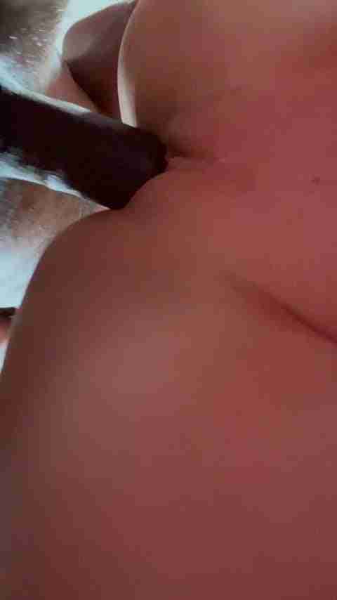 She got this tattoo near her pussy after her first